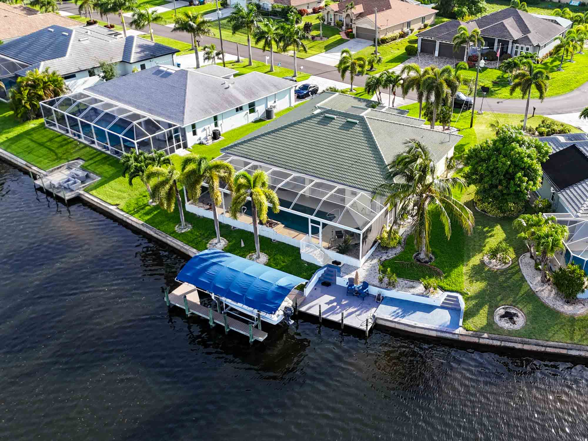 Villa Vito, Gulf Access, Pool, Dock & Office - Bild 69