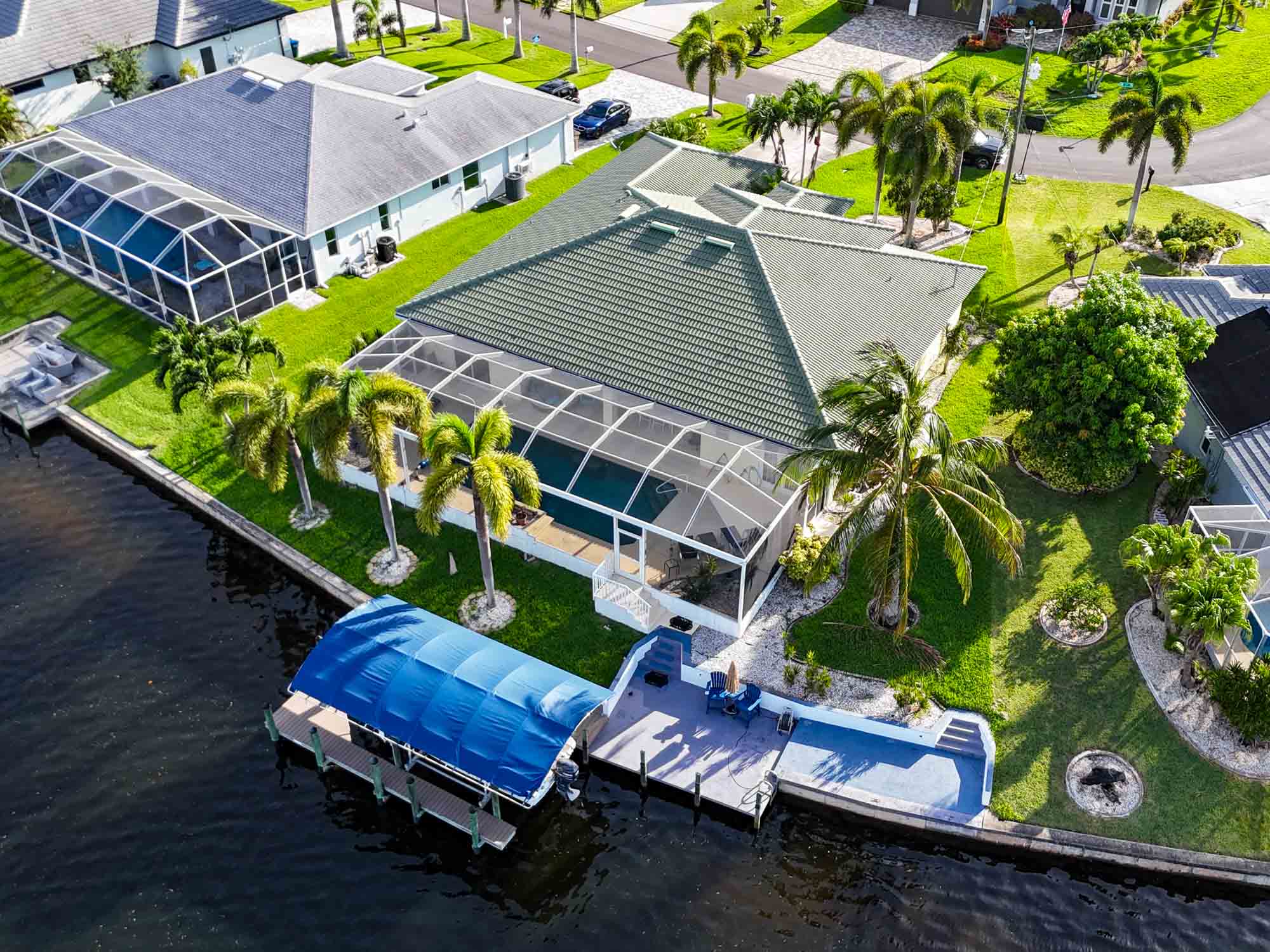 Villa Vito, Gulf Access, Pool, Dock & Office - Bild 64