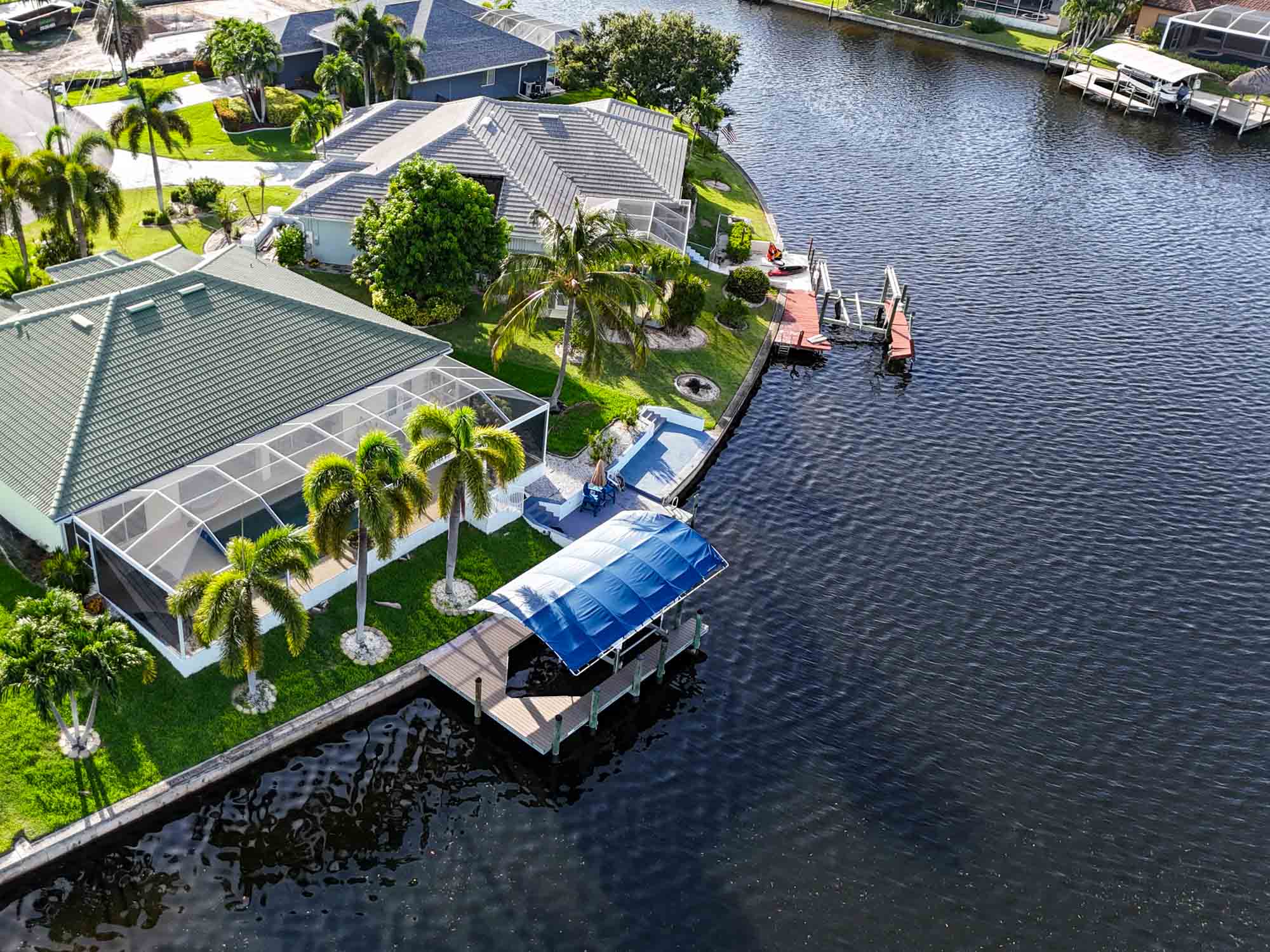Villa Vito, Gulf Access, Pool, Dock & Office - Bild 4